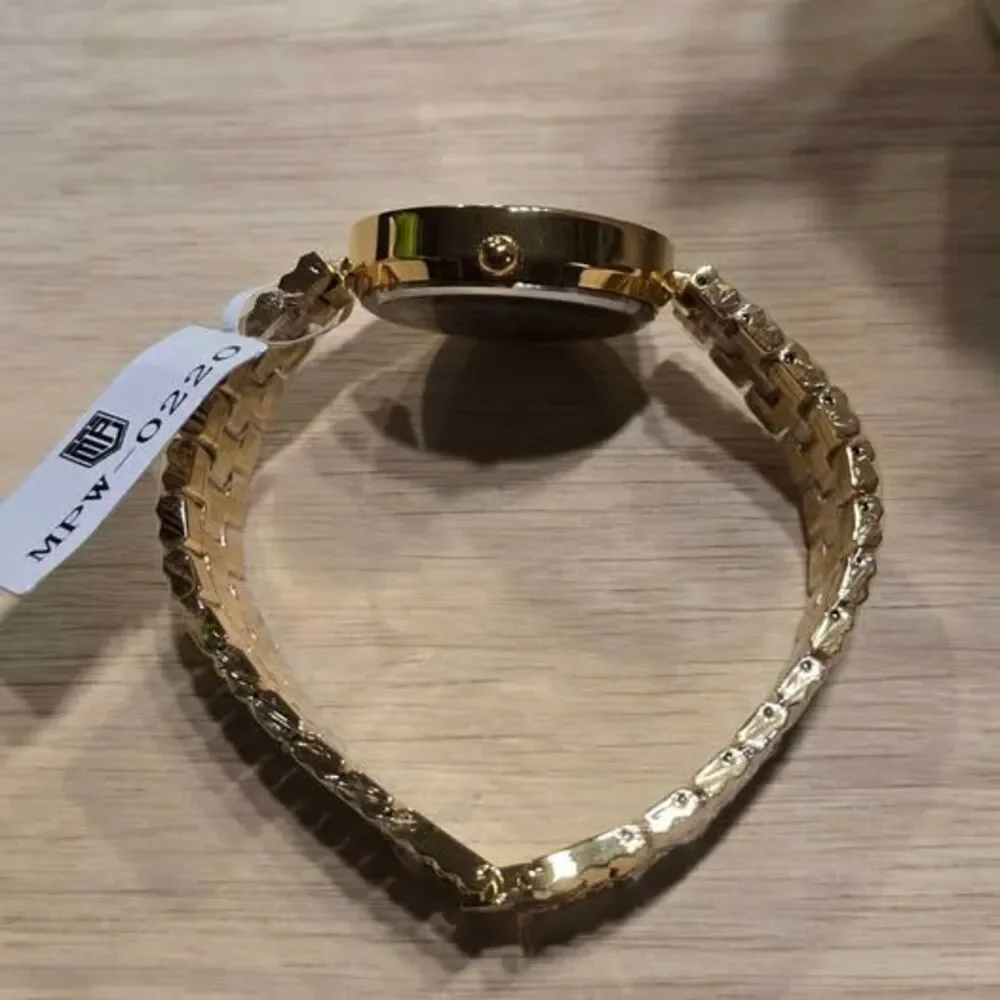Montres Prestige MPW-0220 Women's Gold-Tone Crystal Watch
